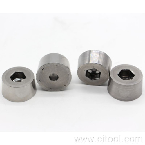 Customized cold forging nut die